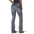 Wrangler Womens Retro Sadie Jean - Low Rise Blue-07MWZDW