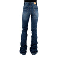 Roper Womens Tin Haul Libby Fit Flare 107BU - Burgundy-54-595-107BU