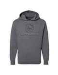 John Deere Mens Embossed Fleece Hoodie-13025785CH