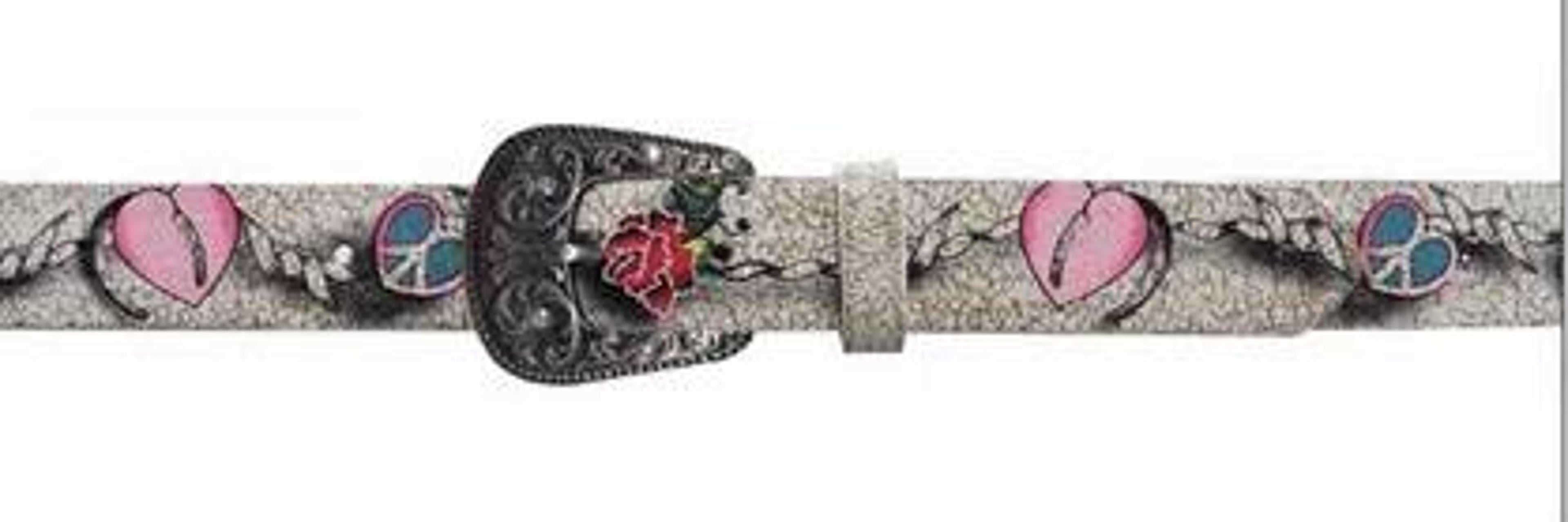 Gem-Dandy Womens Cowgirl Rock Belt-9701300-100