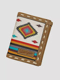 Gem-Dandy Wrangler Southwest Print Tri-fold Wallet-7604001-210