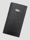 Gem-Dandy Wrangler Embossed Ostrich Checkbook-7603003-001