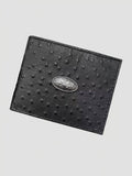 Gem-Dandy Wrangler Embossed Ostrich Bi-fold Wallet-7603002-001