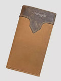 Gem-Dandy Wrangler Embossed Leather Yoke Checkbook-7602003-210