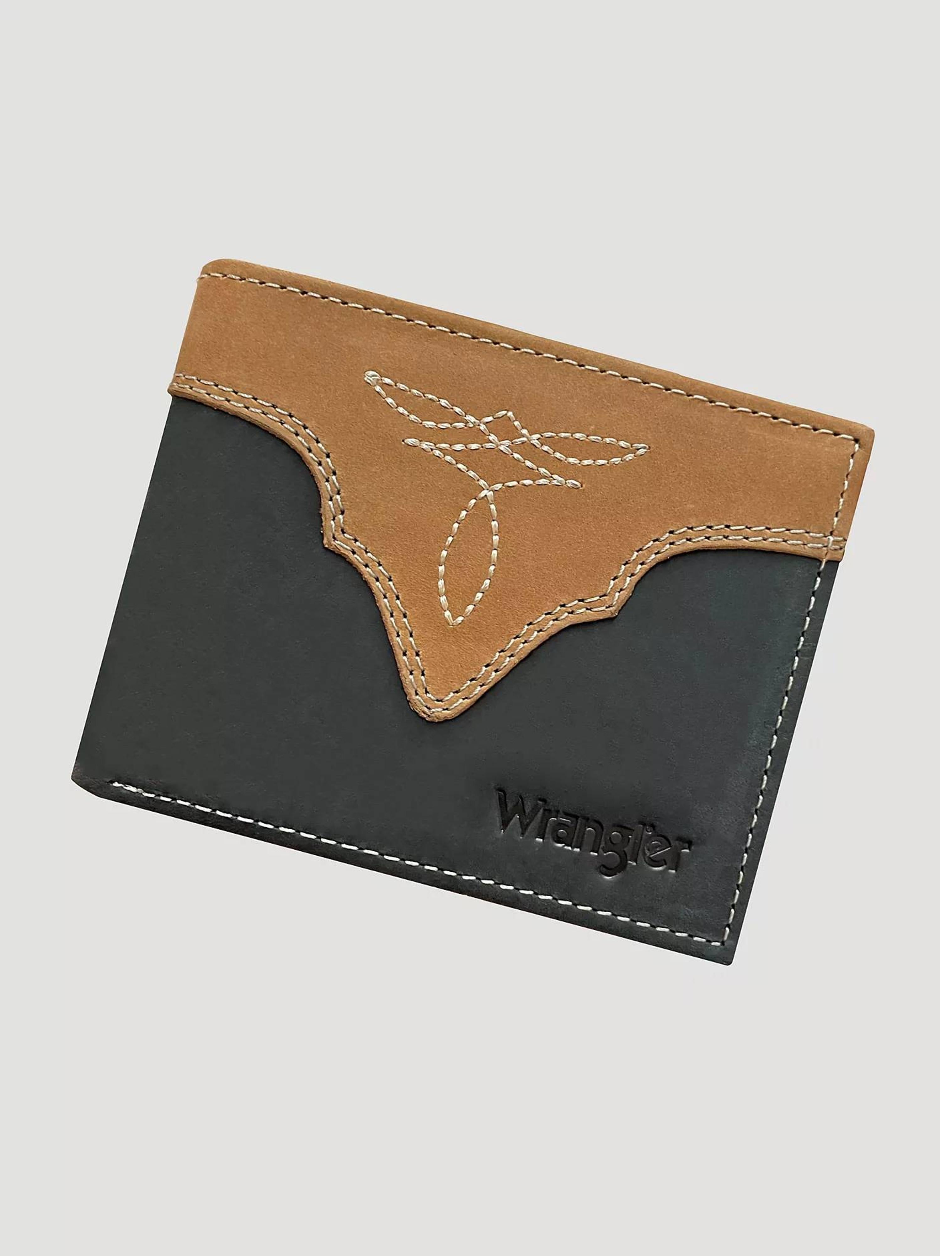 Gem-Dandy Wrangler Boot Stitch Bi-fold Wallet-7601002-009