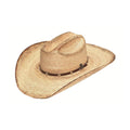 M and F Western Ariat Fired Palm Hat 3106
