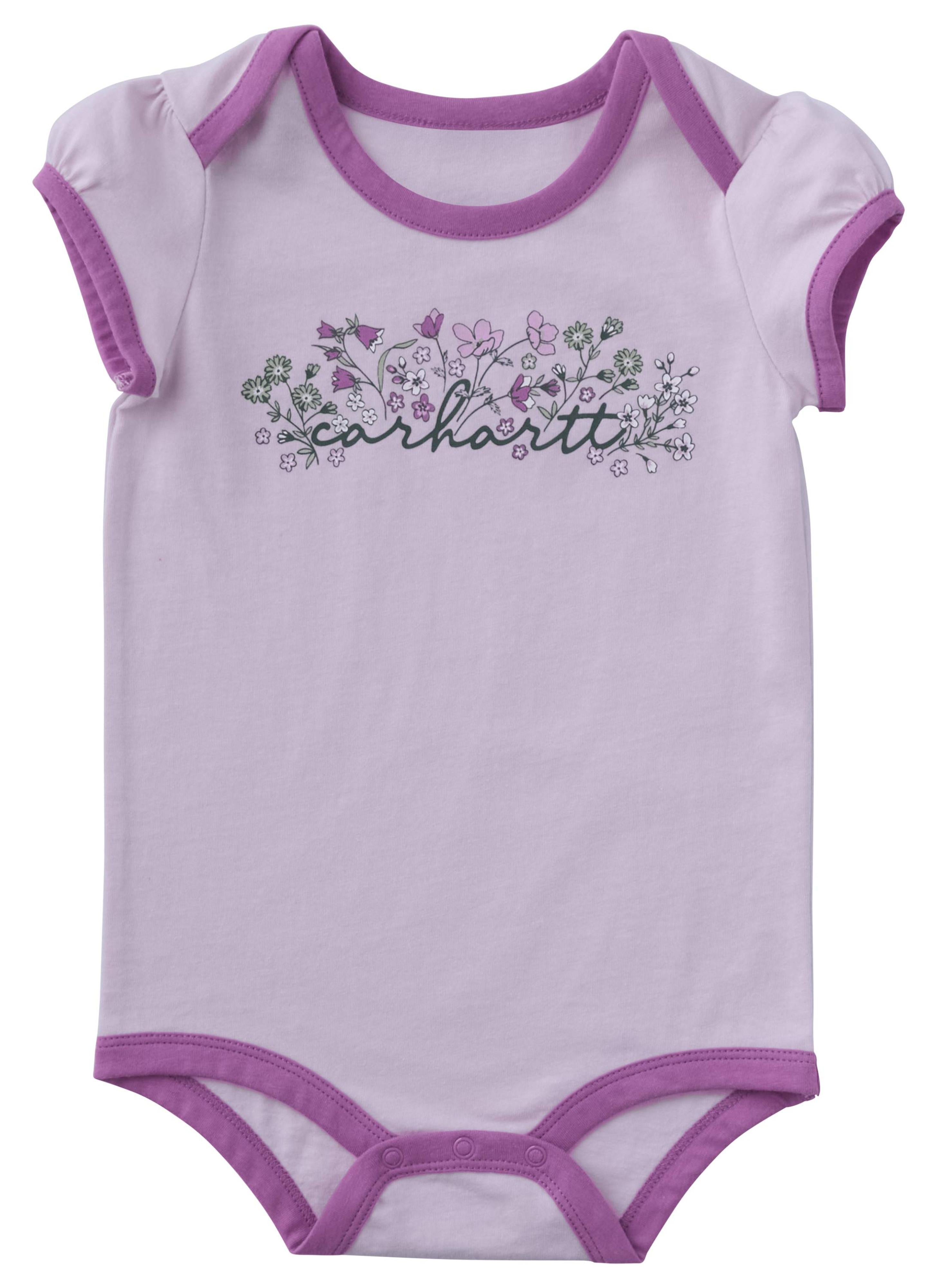 Carhartt Kids Floral Bodysuit-CA7191-CP74-I