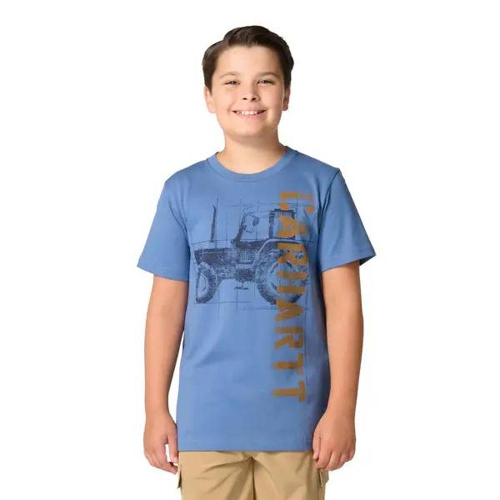 Carhartt Kids Short Sleeve Tractor T-Shirt-CA6797-HS2-T