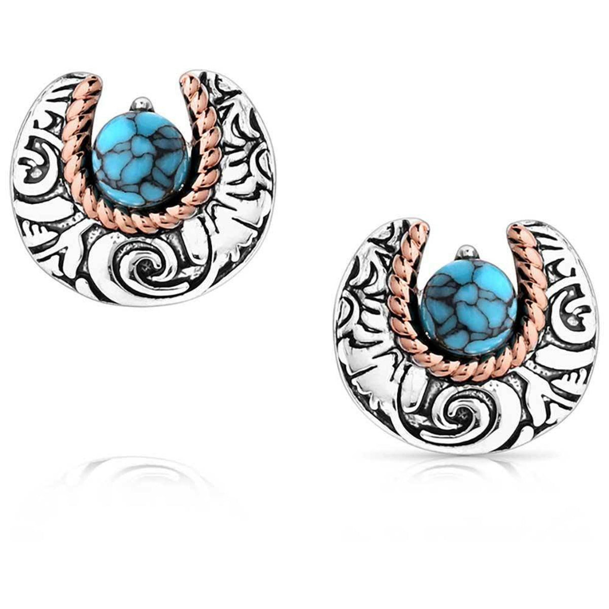 Montana Silversmiths Montana Silversmith Luck of the Pure Earrings - U-ER6028