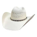 American Hat Maker Silas Cream Western Straw Hat-710122-CRM