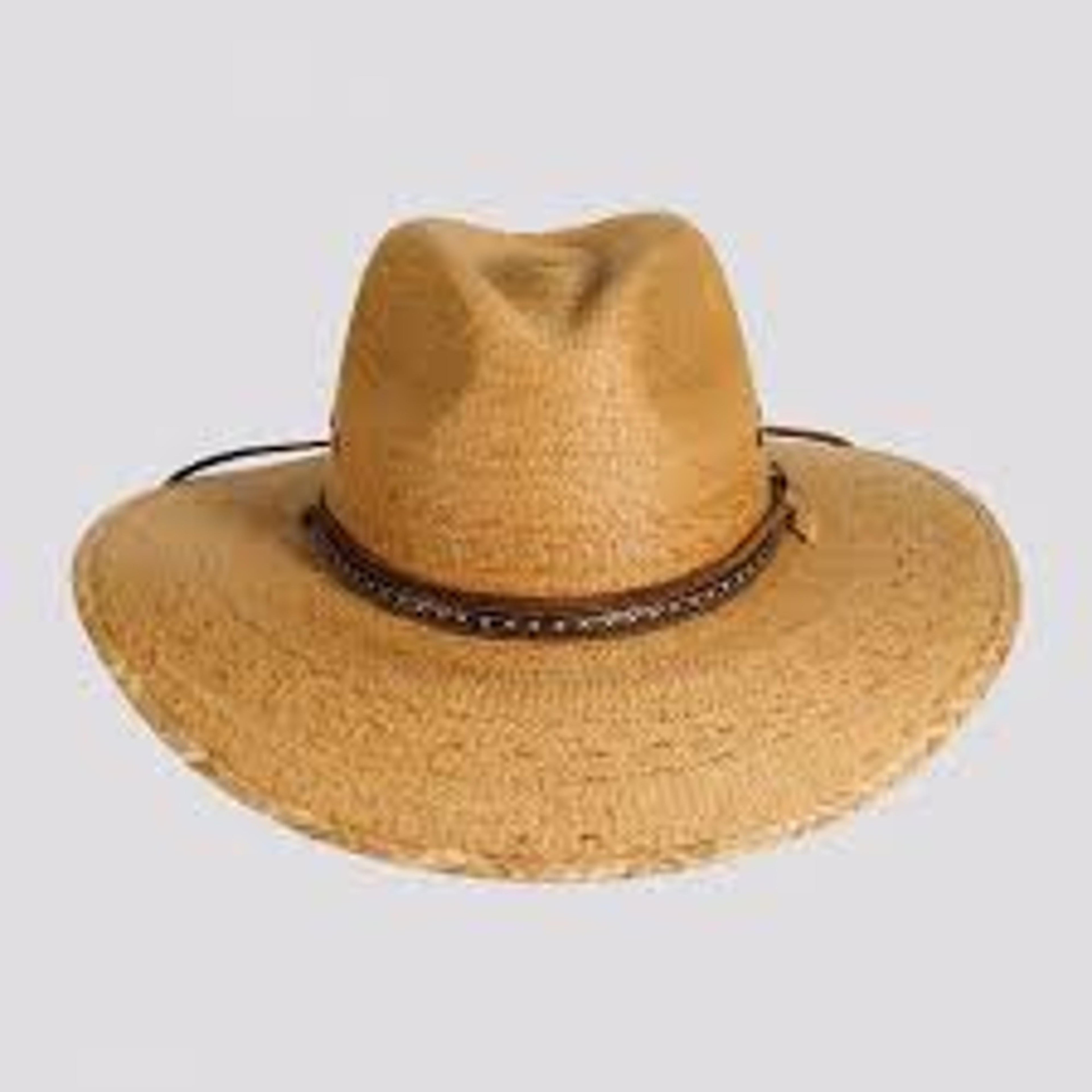 American Hat Maker Falcon Palm Sun Hat-700057-TAN