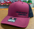 Bad Ass Diesel Duramax Maroon And Black Ball Cap-BADH074