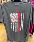 Bad Ass Diesel Cummins Red Flag Shirt-BADT13