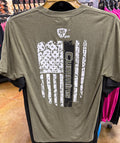 Bad Ass Diesel Cummins Black Flag Shirt-BADT02