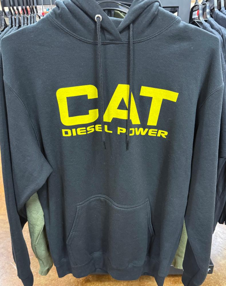 Bad Ass Diesel CAT Diesel Power Hoodie-BADH11