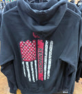 Bad Ass Diesel Kenworth Red Flag Hoodie-BADH01