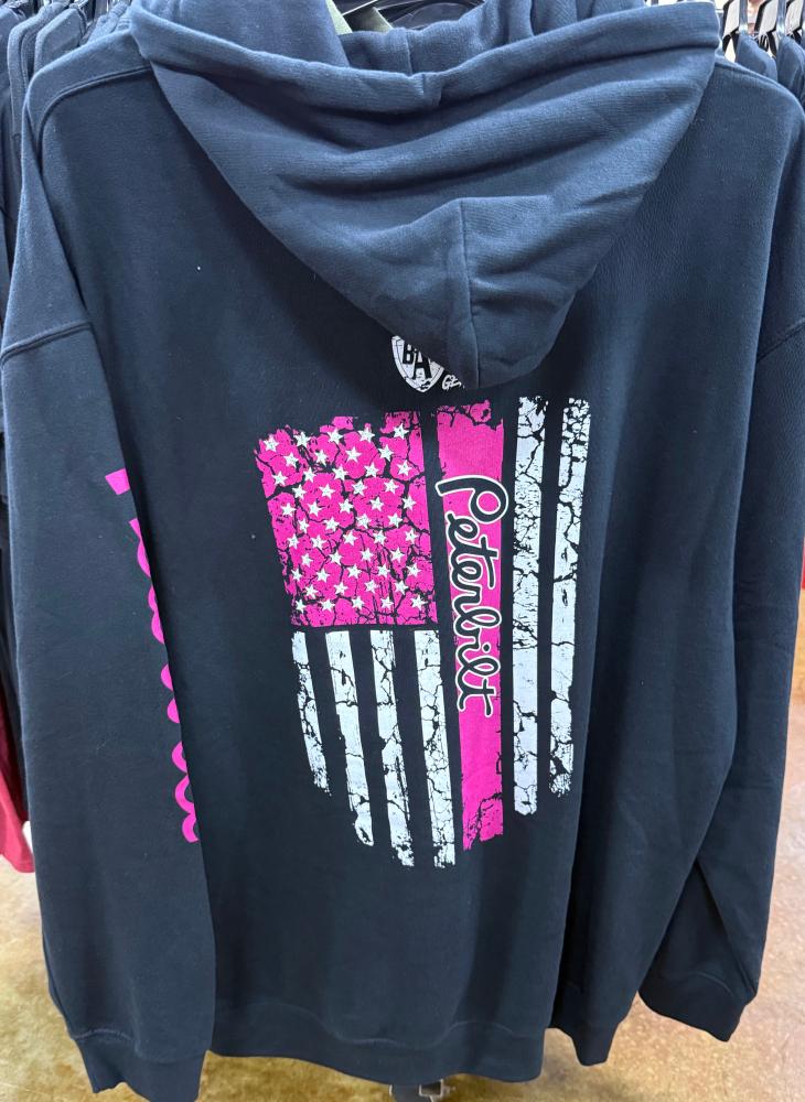 Bad Ass Diesel Peterbilt Flag Pink-BADH08
