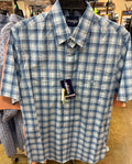 Wrangler Mens Wrinkle Resistant Pearl Snap Shirt-112374834