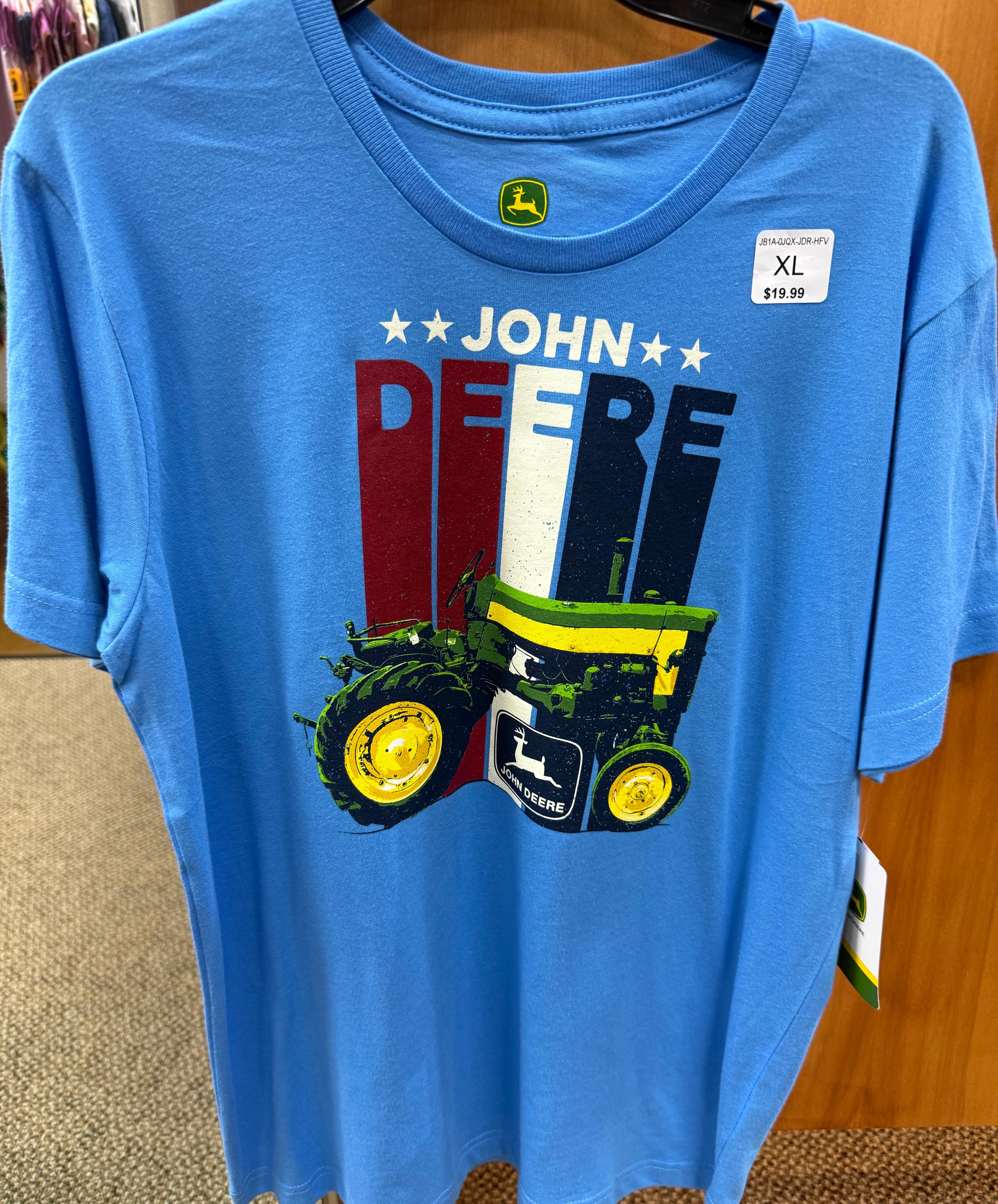 John Deere Kids USA T-Shirt-JB1A-0JQX-JDR-HFV