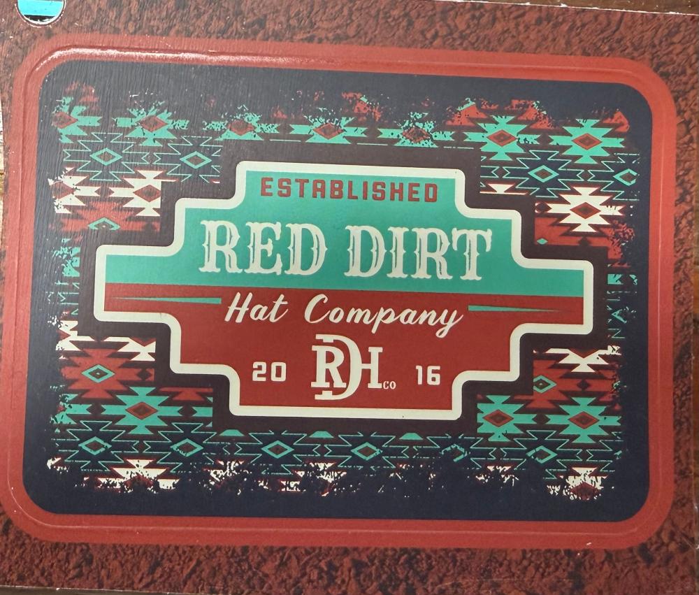Red Dirt Taco Shop Sticker-RDHC-AZTEC-2