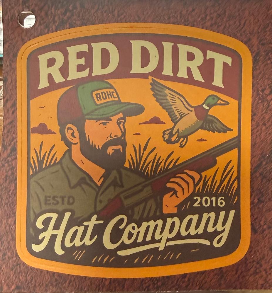 Red Dirt Bird Shot Sticker-RDHC-HUNTING-2