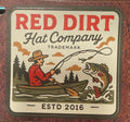 Red Dirt Gone Fishing Sticker-RDHC-HUNTING-3