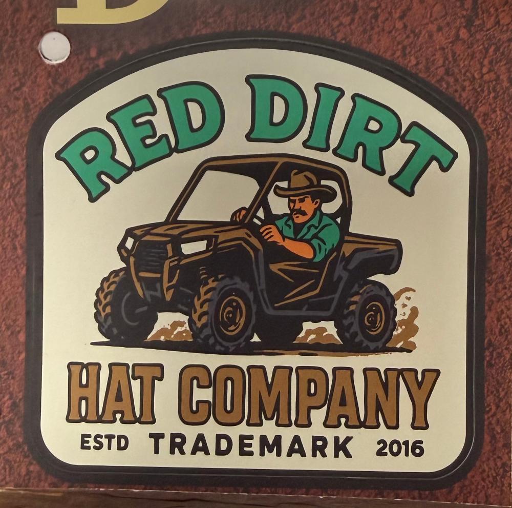 Red Dirt Throwing Mud Sticker-RDHC-OUTDOORS-1