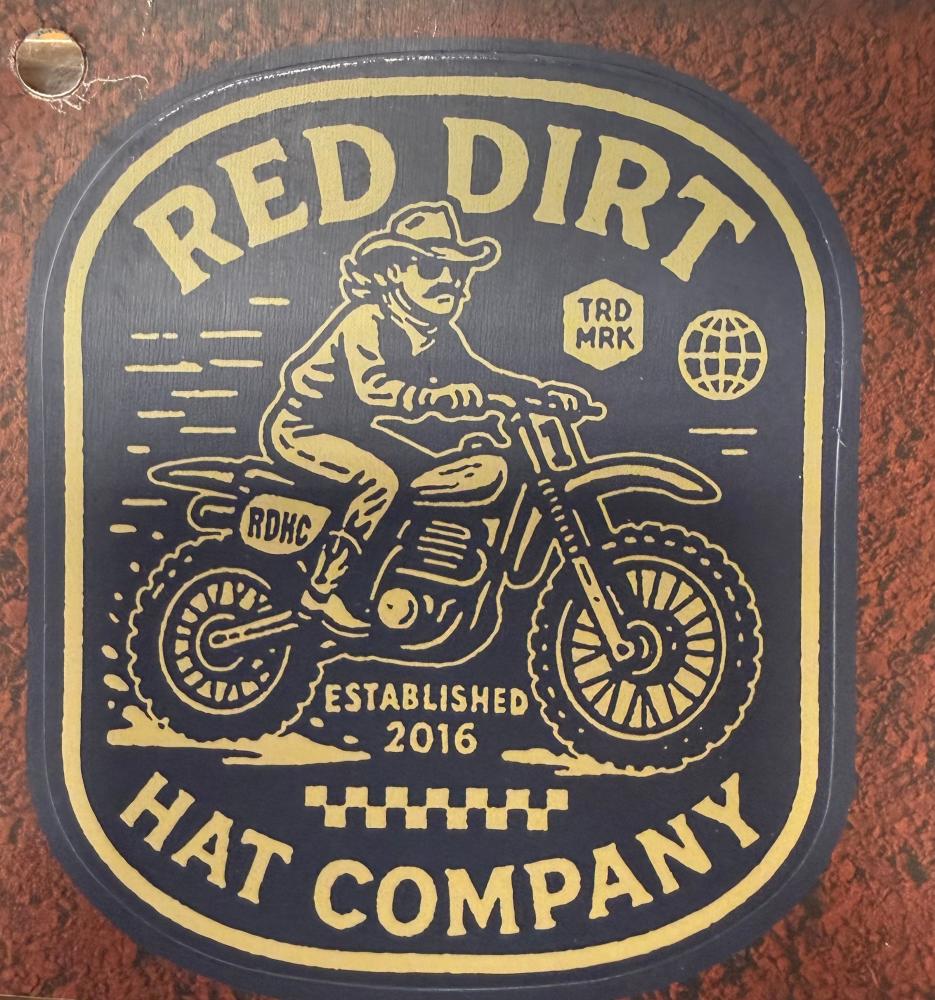 Red Dirt Hog Wild Sticker-RDHC-OUTDOORS-2