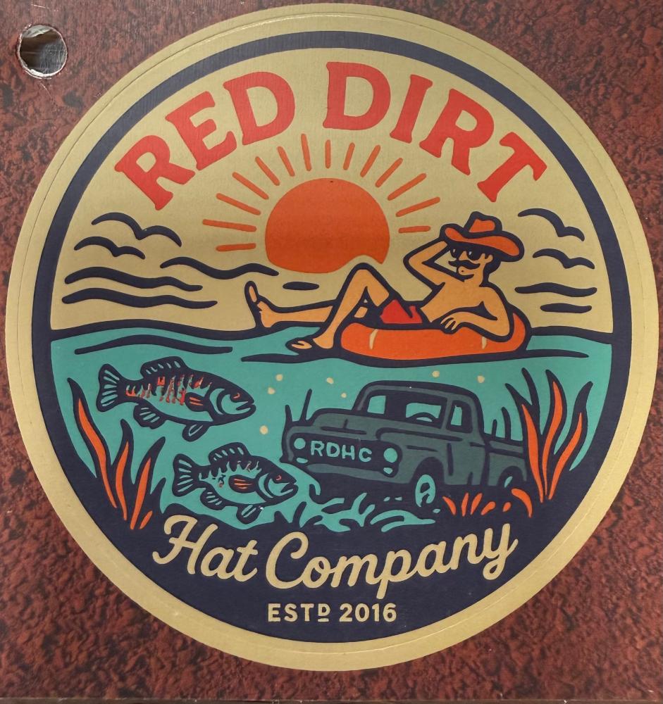Red Dirt Floating Sticker-RDHC-OUTDOORS-4