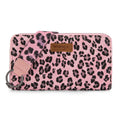 Montana West Wrangler Leopard Print Wristlet Wallet-WG366-W006PK