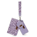 Montana West Wrangler Leopard Print Dual Pouch Wristlet-WG366-W114PU