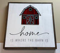 Party Party Party Stained Glass Barn Square Frame-#18
