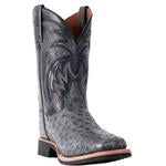 Dan Post Mens Philsgood Grey Ostrich Western Cowboy Boot-DP3984