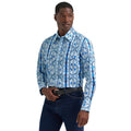 Wrangler Mens West Men Ls Checotah Prt-112379225