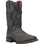 Dan Post Mens Stanley Woven Black Western Cowboy Boot-DP4909