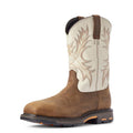 Ariat Mens Workhog H2o Composite Toe Brn/crm-10031522