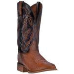 Dan Post Mens Conrad Smooth Ostrich Bay Apache - Chocolate Western Cowboy Boot-DPP5209