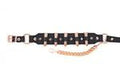 Almax Sales Co. Blk Lea. W/Bullets-GOLD_BULLET