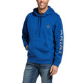 Ariat Mens Stencil Logo Hood Cobalt-10033146