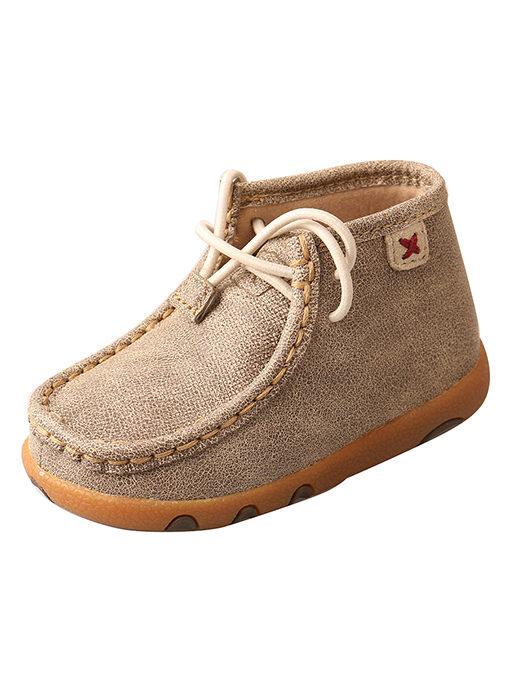 Twisted X Kids Chukka Driving Moc Leather Western Boot-ICA0005
