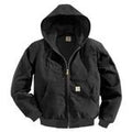 Carhartt Mens Duck Active Jacket Thermal Lined Black Big-J131BLKBIG