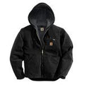 Carhartt Sandstone Sierra Jacket Sherpa Lined Black Big-J141BLKBIG
