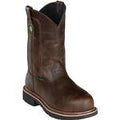 Dan Post Mens John Deere Pull-on Met-guard Western Cowboy Boot-JD4973
