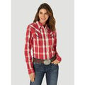 Wrangler Womens Retro Blouse Red-LW1015R