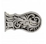 Montana Silversmiths Mcl-Silver + Black Leather Pat-MCL20