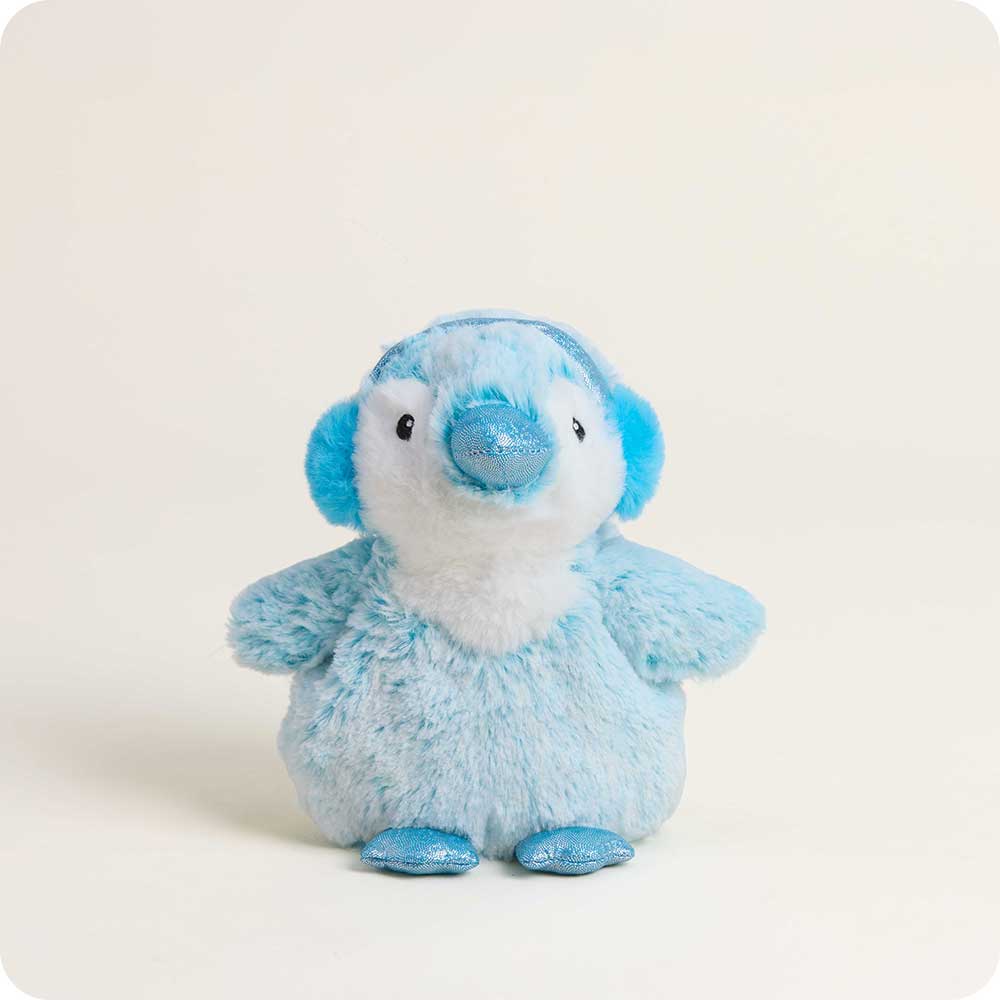Warmies Junior Blue Winter Penguin 9" Microwavable Plush