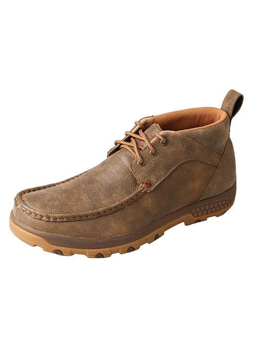 Twisted X Mens Chukka Driving Moc | Mxc0001 Leather Western Boot-MXC0001