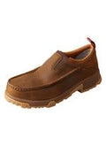 Twisted X Work Slip-On Driving Moc | Mxcc003 Composite Toe Leather Work Boot-MXCC003