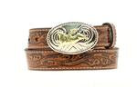 M&F Western Kids Floral Buckle 1 1/4 Belt