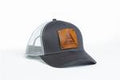 Jd Productions Inc New Ac Leather Emblem Gray/Wht
